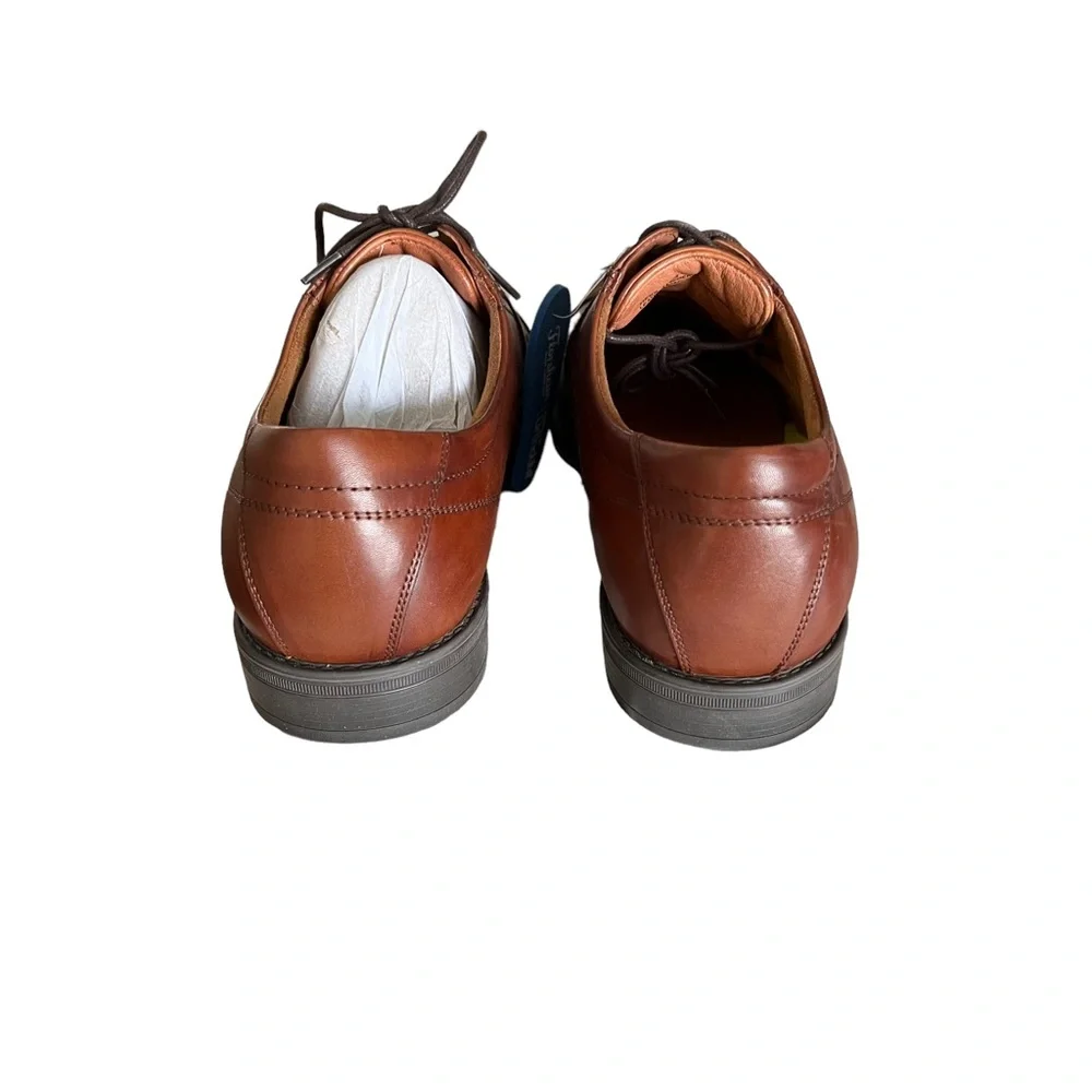 Florsheim Midtown Cap Toe Oxford Cognac Leather Men’s Sz 8 NWOB Old Money